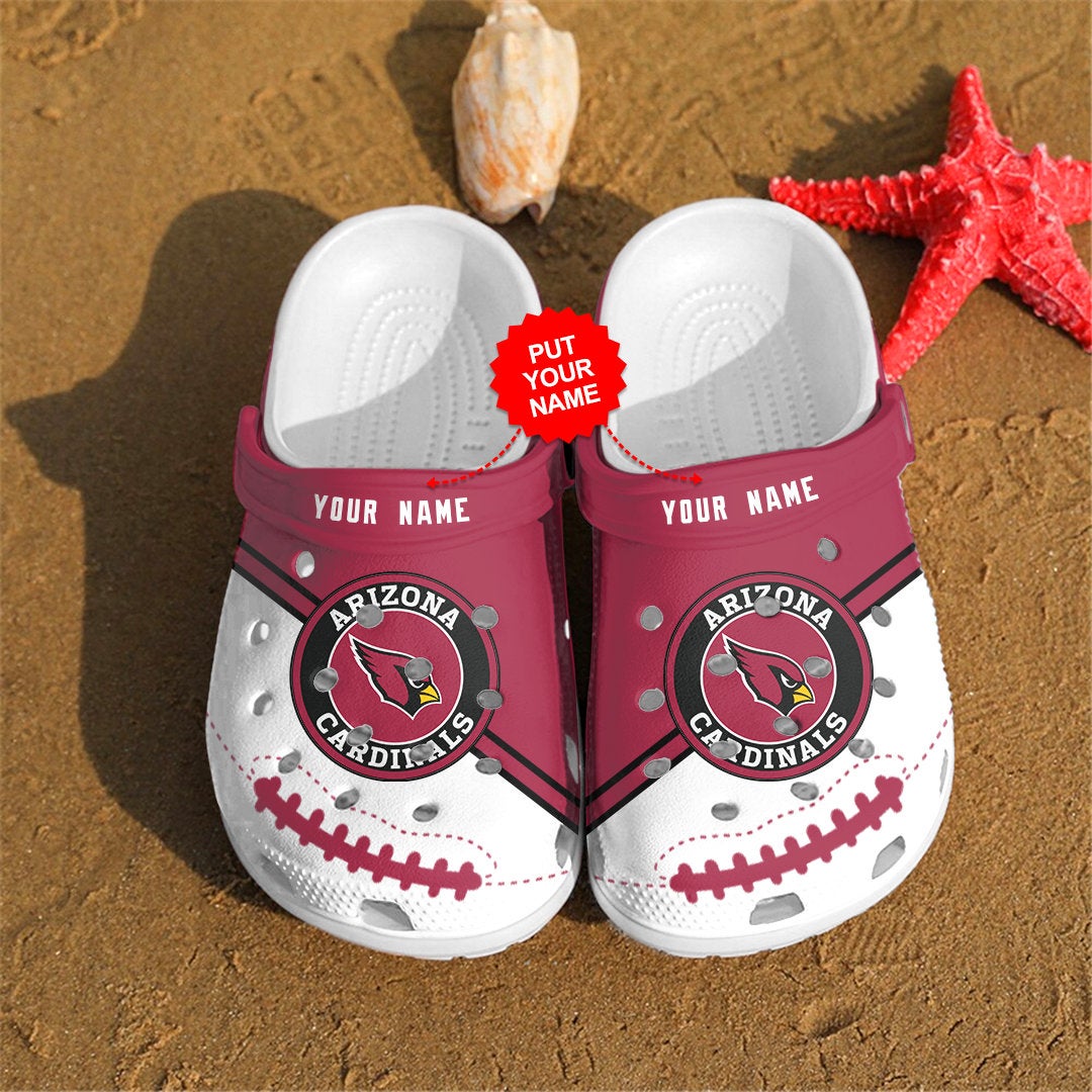 Arizona Cardinals Personalized Custom For Nfl Fans Crocs Clog Shoes 2 Arizona Cardinals Personalized Custom For Nfl Fans Crocs Clog Shoes
