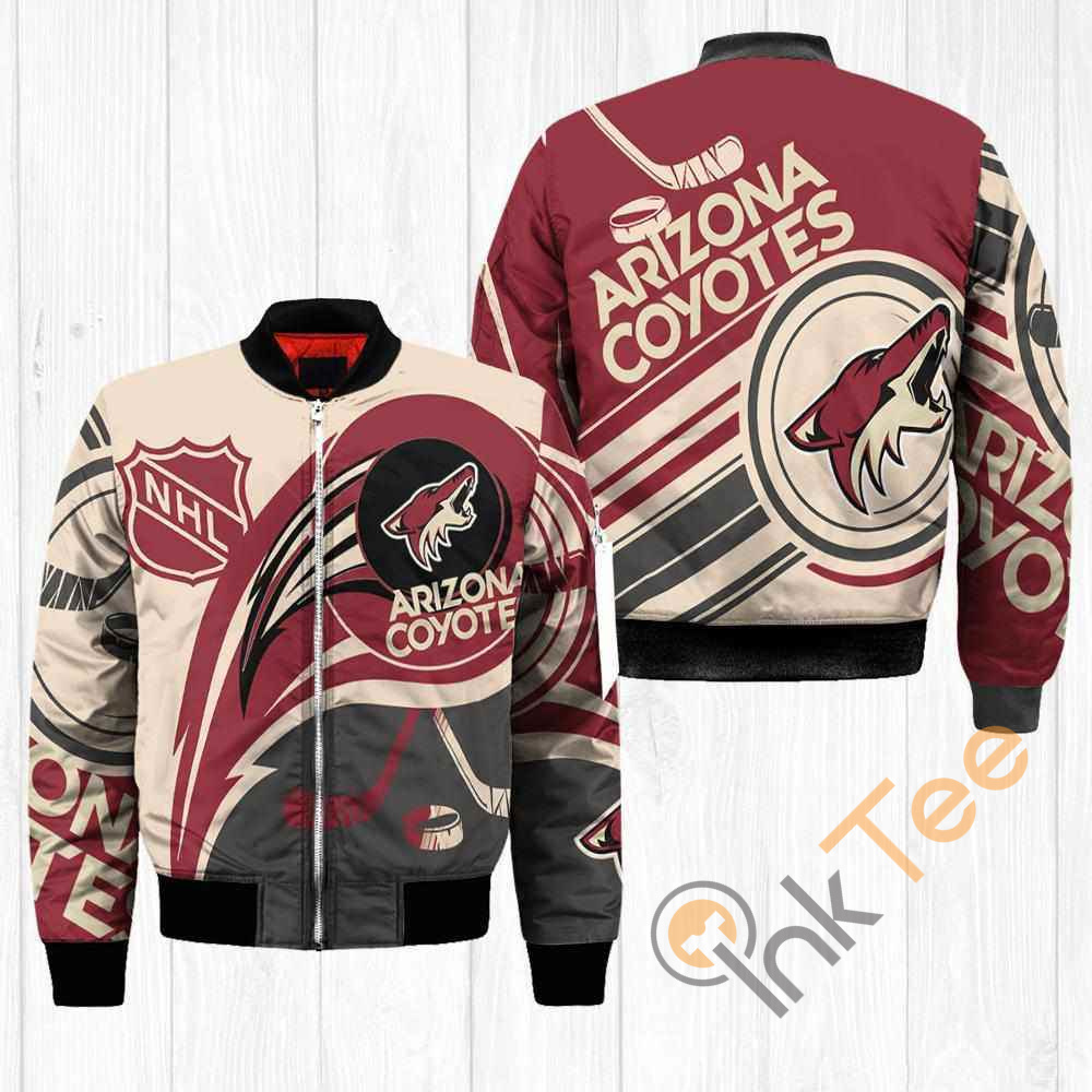 Arizona Coyotes NHL Balls Apparel Best Christmas Gift For Fans Bomber Jacket