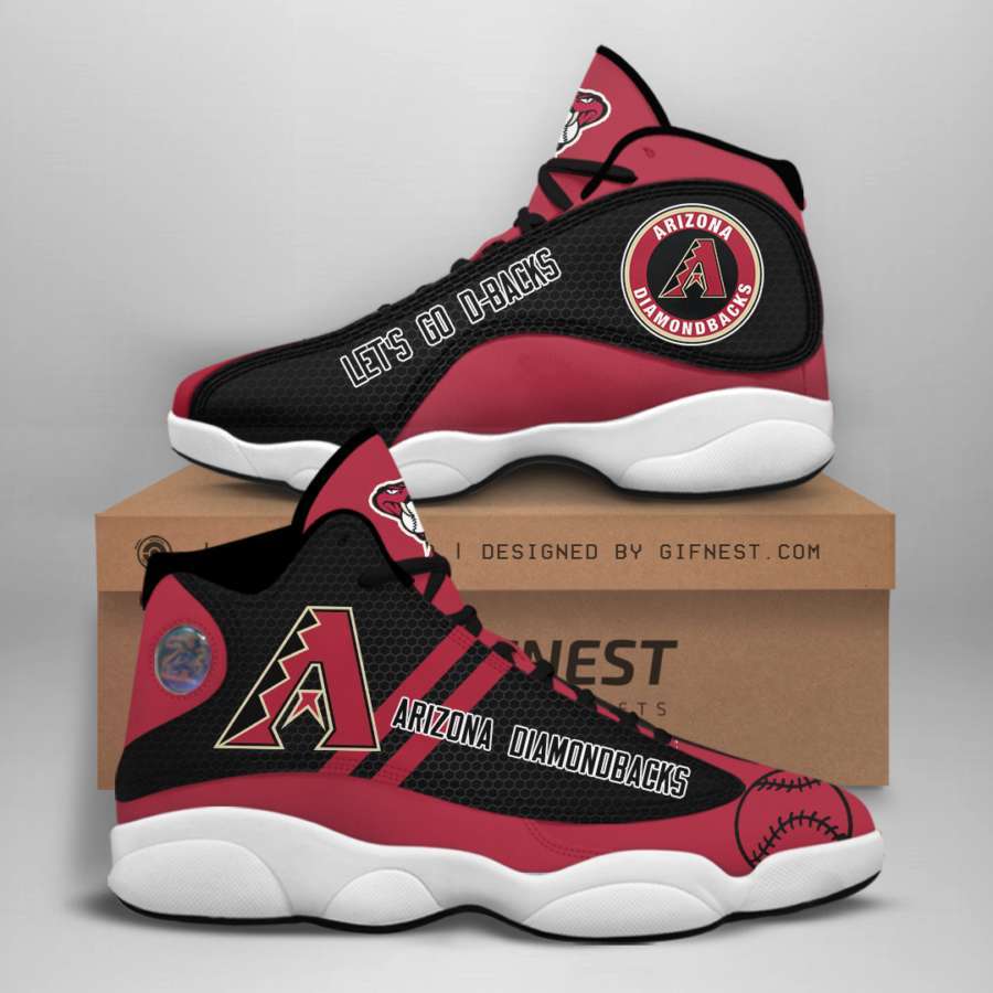 Arizona Diamondbacks Custom Air Jordan Shoes 9 Arizona Diamondbacks Custom Air Jordan Shoes