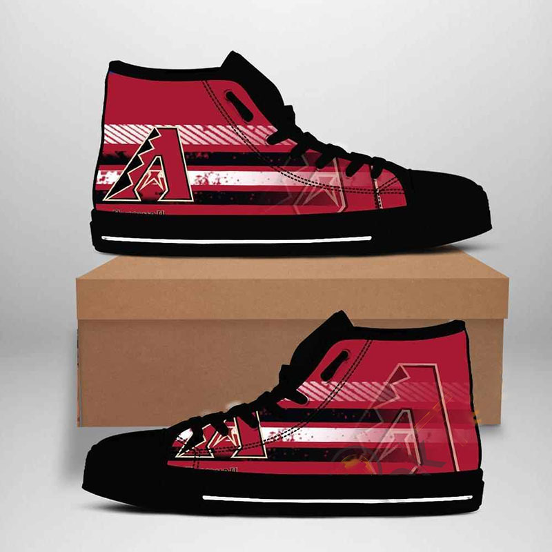 Arizona Diamondbacks Mlb Baseball High Top Shoes 2 Arizona Diamondbacks Mlb Baseball High Top Shoes