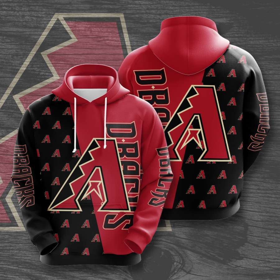 Arizona Diamondbacks Custom Hoodie 3D