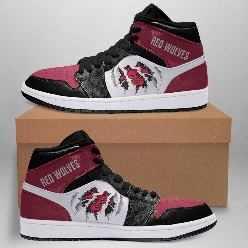 Arkansas State Red Wolves Ncaa Custom Air Jordan Shoes
