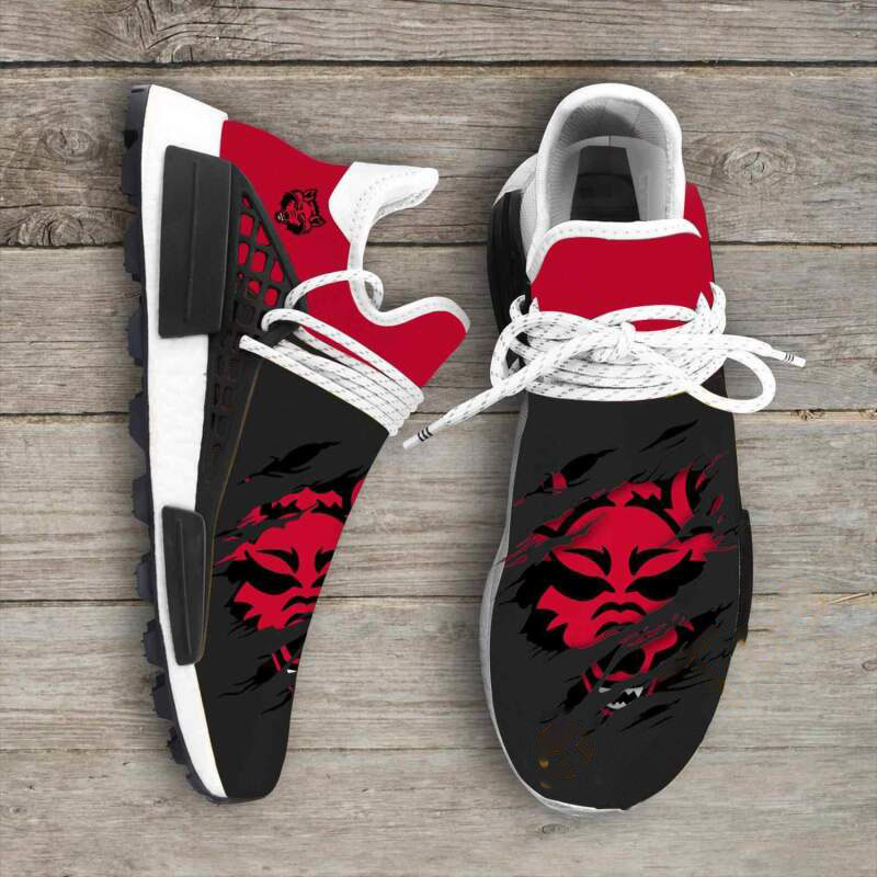 Arkansas State Red Wolves NCAA NMD Human Shoes 2 Arkansas State Red Wolves NCAA NMD Human Shoes