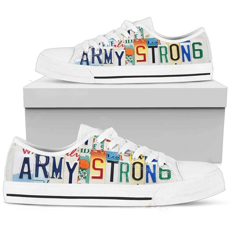 Army Strong Low Top Shoes