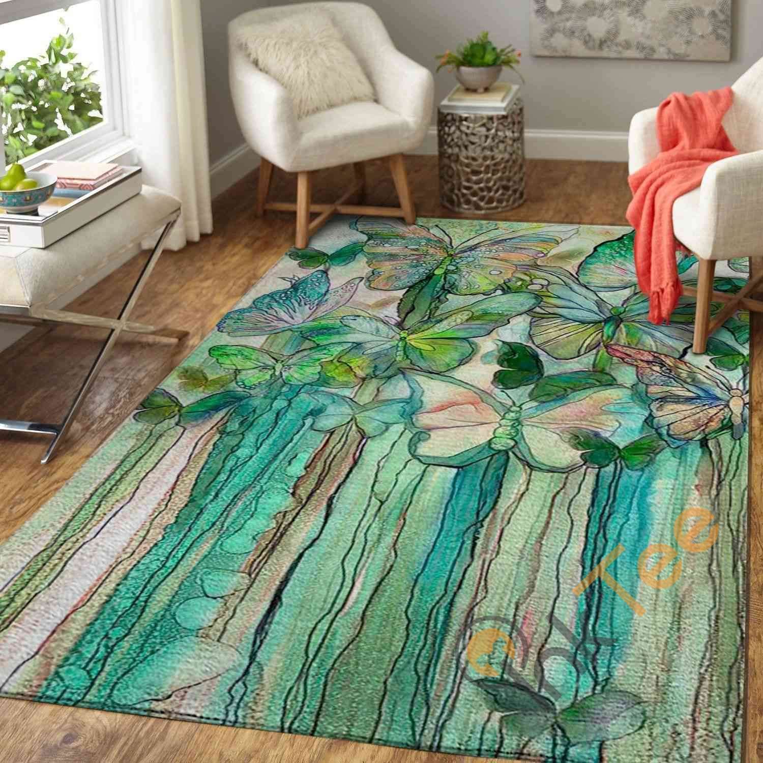Art Of Butterfly Area Rug 6 Art Of Butterfly Area Rug