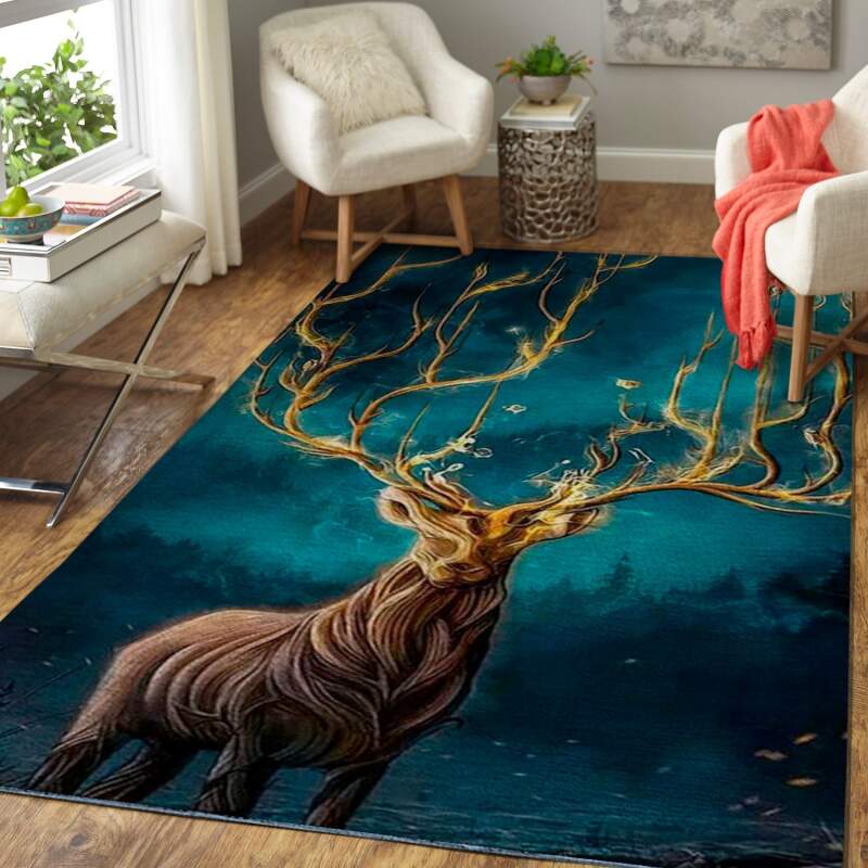 Art Of Deer Area Limited Edition Rug 4 Art Of Deer Area Limited Edition Rug