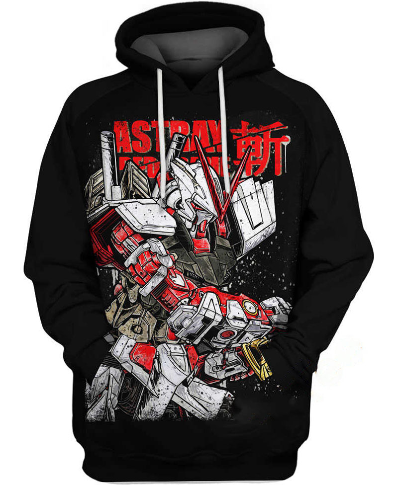 Astray Red Frame Hoodie 3D 5 Astray Red Frame Hoodie 3D