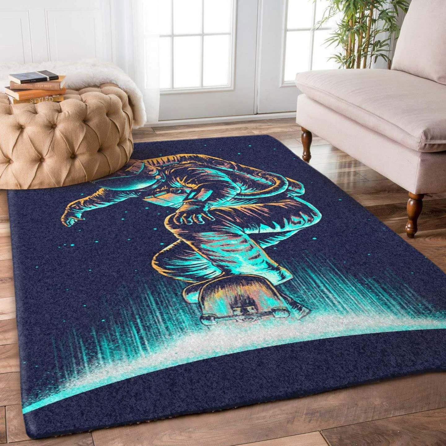 Astronaut Skateboarding Limited Edition Rug