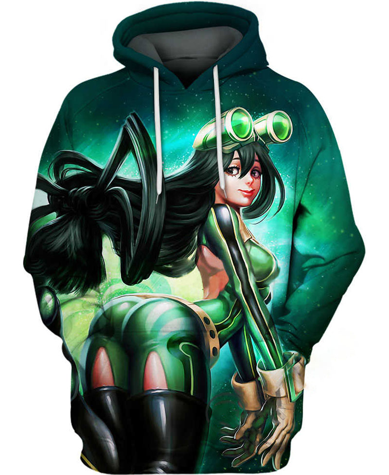 Asui Tsuyu Froppy Hoodie 3D