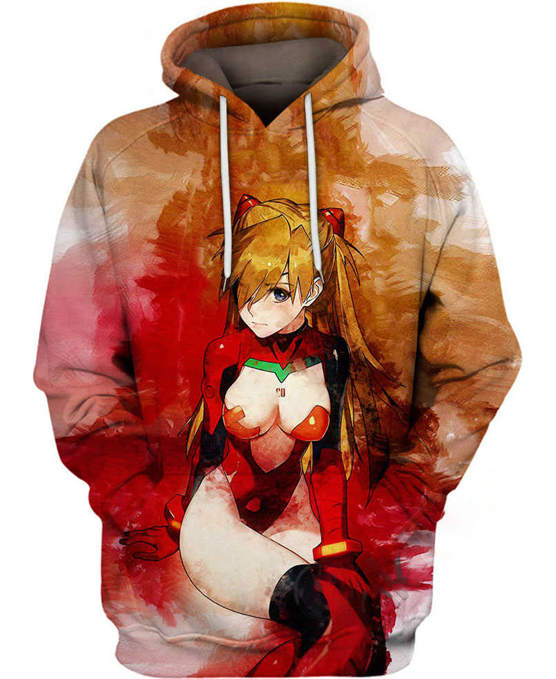 Asuka Langley Hoodie 3D 13 Asuka Langley Hoodie 3D