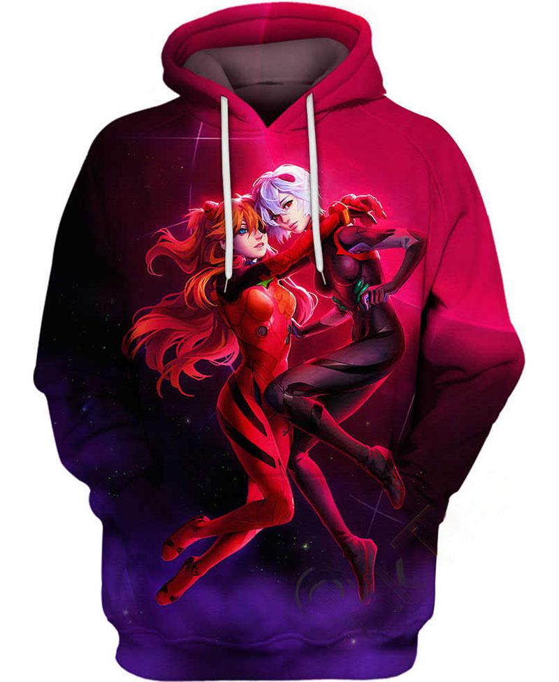 Asuka Rei Hoodie 3D