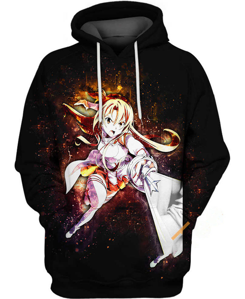 Asuna Sao Hoodie 3D 1 Asuna Sao Hoodie 3D