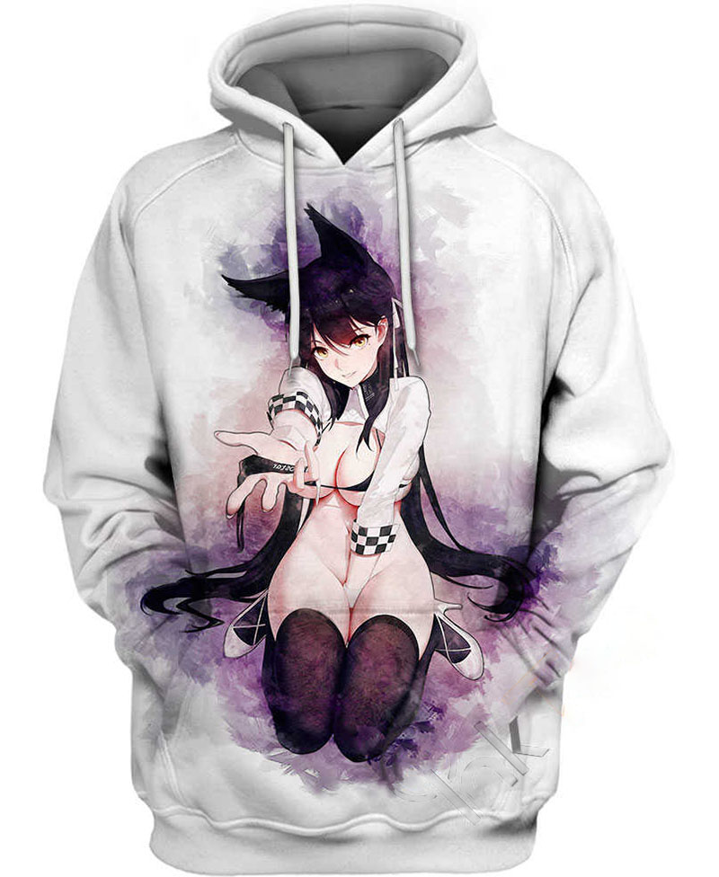 Atago Azur Lane Hoodie 3D 10 Atago Azur Lane Hoodie 3D