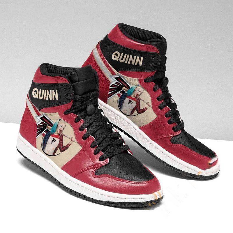 Atlanta Falcons Custom Sneaker Air Jordan Shoes 1 Atlanta Falcons Custom Sneaker Air Jordan Shoes
