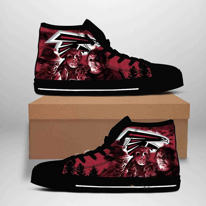 Atlanta Falcons Nfl Football High Top Shoes