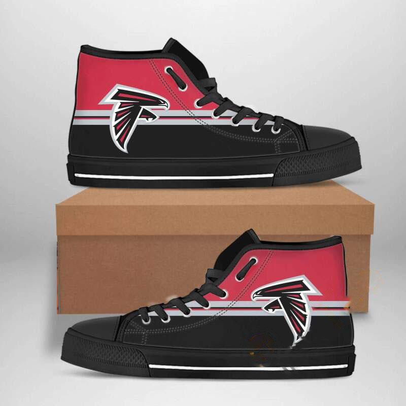 Atlanta Falcons Nfl Football High Top Shoes