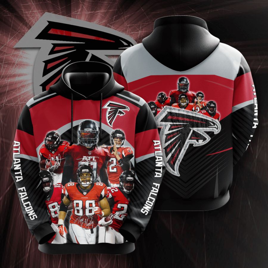 Atlanta Falcons Custom Hoodie 3D