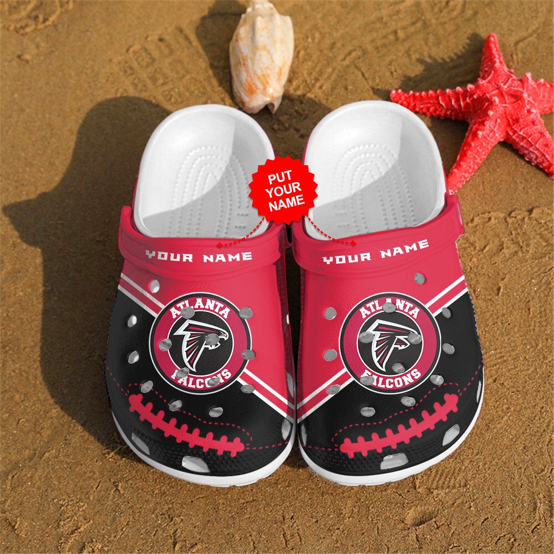Atlanta Falcons Personalized Custom For Nfl Fans Crocs Clog Shoes