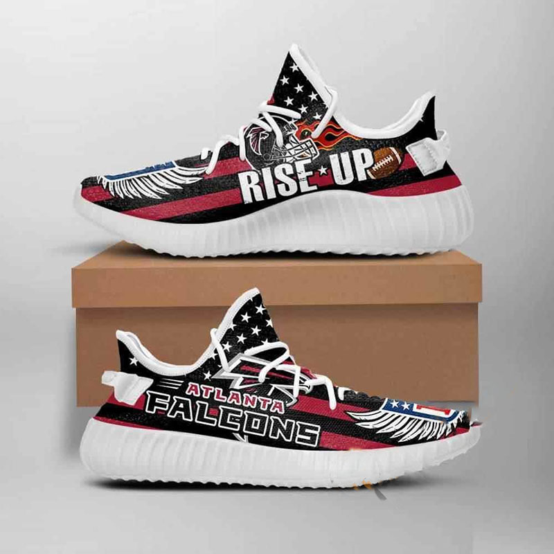 Atlanta Falcons Rise Up Nfl Yeezy Boost 8 Atlanta Falcons Rise Up Nfl Yeezy Boost