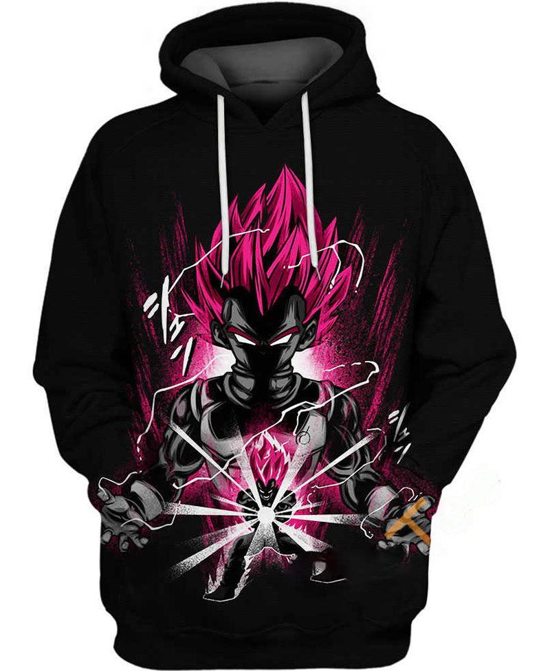 Attack Of The Prince Red Hoodie 3D