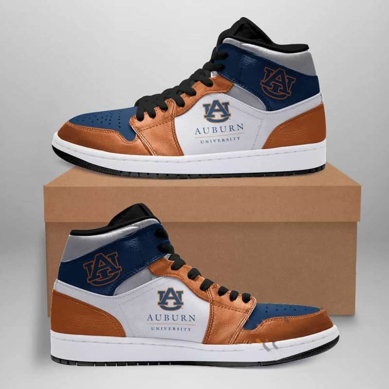 Auburn Tigers American Football Custom Air Jordan Shoes 9 Auburn Tigers American Football Custom Air Jordan Shoes