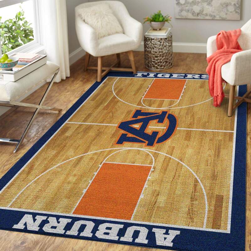 Auburn Tigers Ncaa Basketball Limited Edition Rug 3 Auburn Tigers Ncaa Basketball Limited Edition Rug
