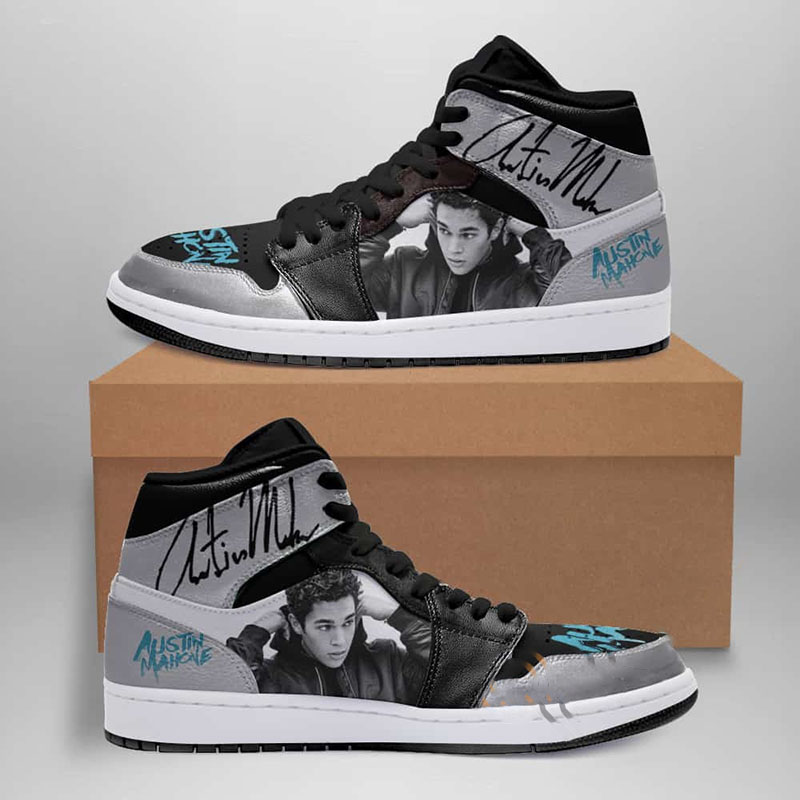 Austin Mahone Custom Air Jordan Shoes 7 Austin Mahone Custom Air Jordan Shoes