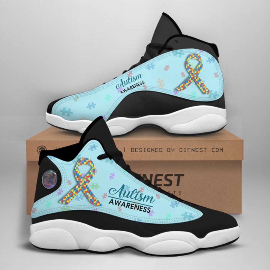 Autism Awareness Custom Air Jordan Shoes 9 Autism Awareness Custom Air Jordan Shoes