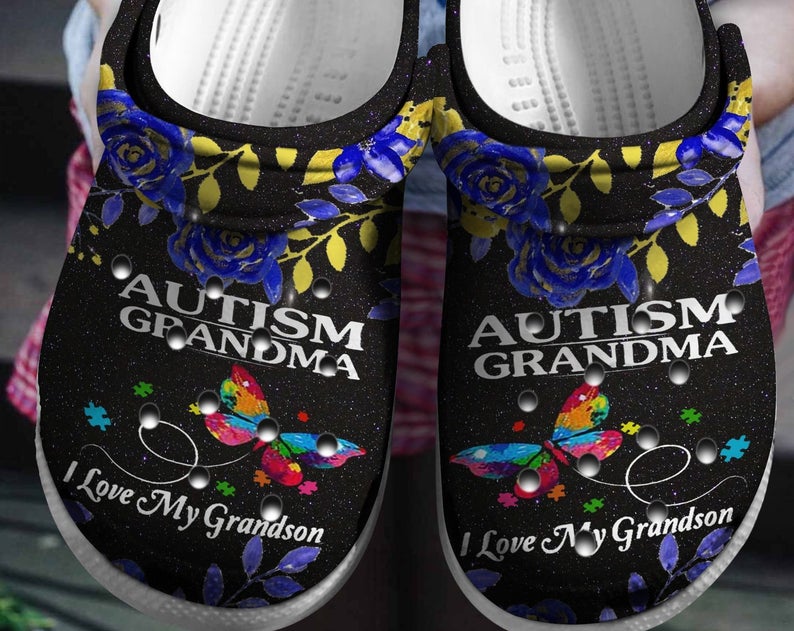 Autism Grandma Crocs Clog Shoes 8 Autism Grandma Crocs Clog Shoes