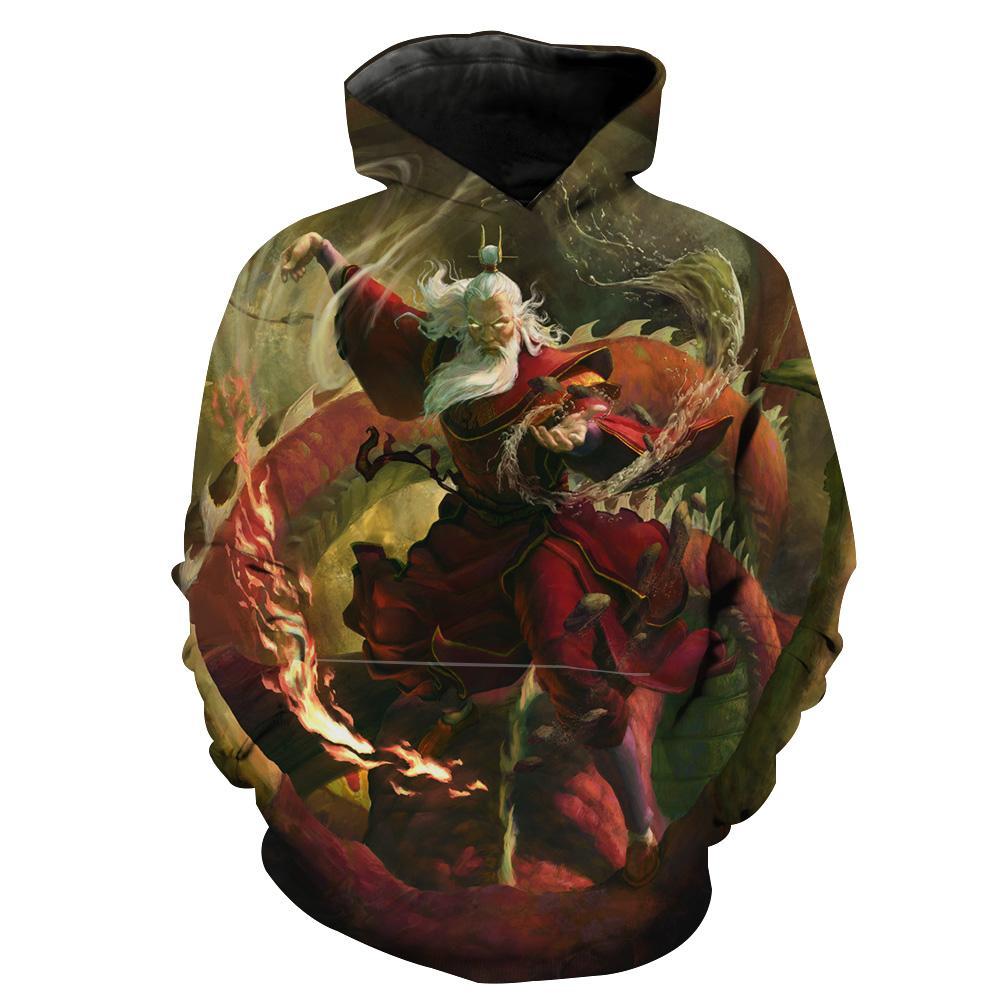 Avatar Roku Avatar The Last Airbender Apparel Hoodie 3D