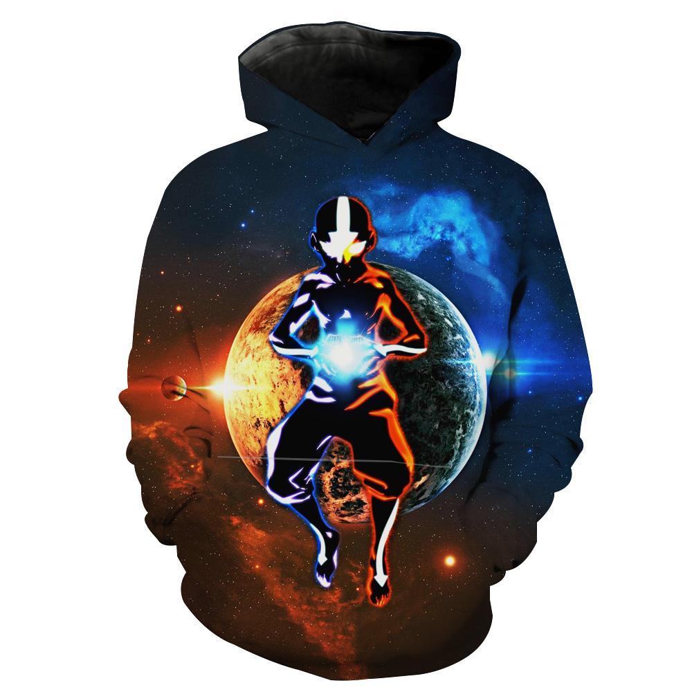Avatar State Aang Avatar The Last Airbender Hoodie 3D 1 Avatar State Aang Avatar The Last Airbender Hoodie 3D