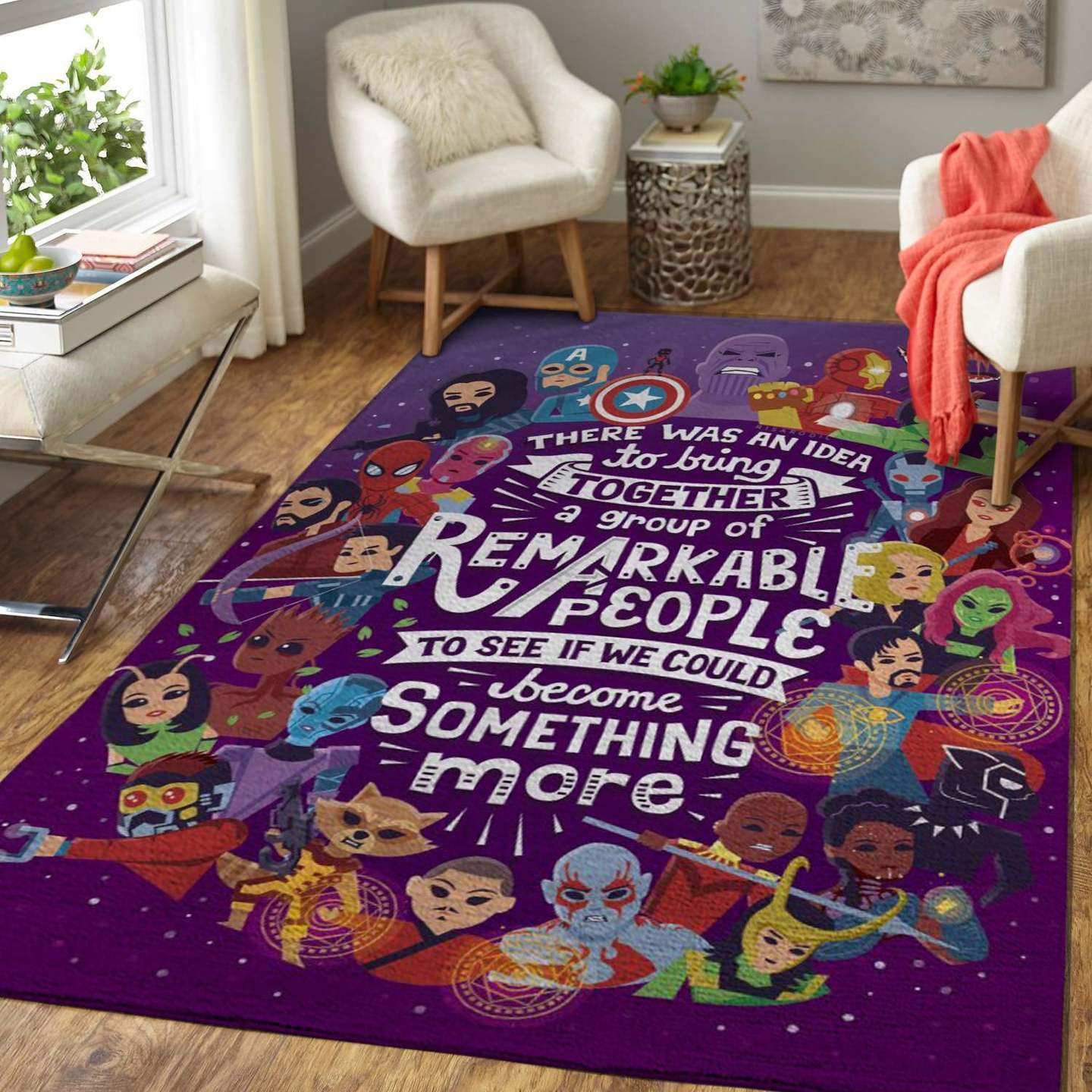 Avenger Captain America Iron Man Limited Edition Rug