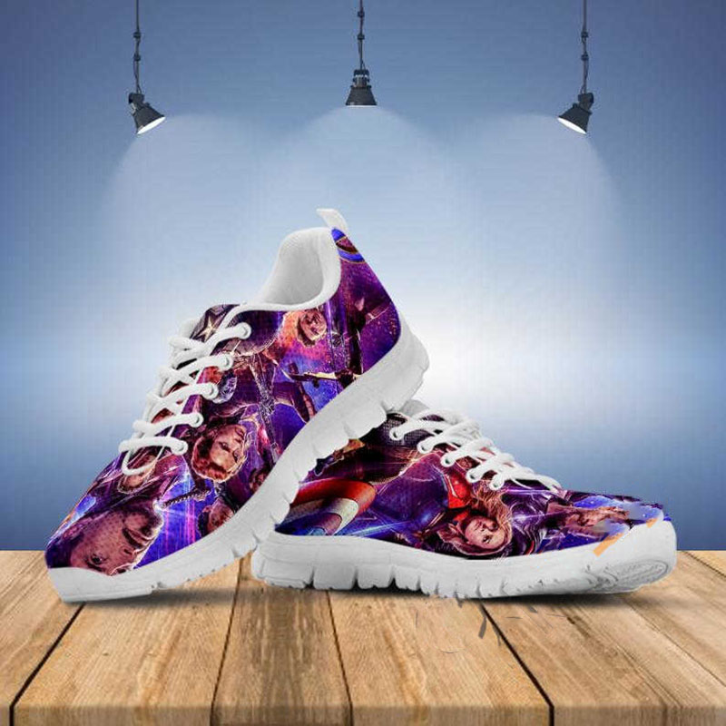 Custom Painted Avengers Nike Roshe Shoes
