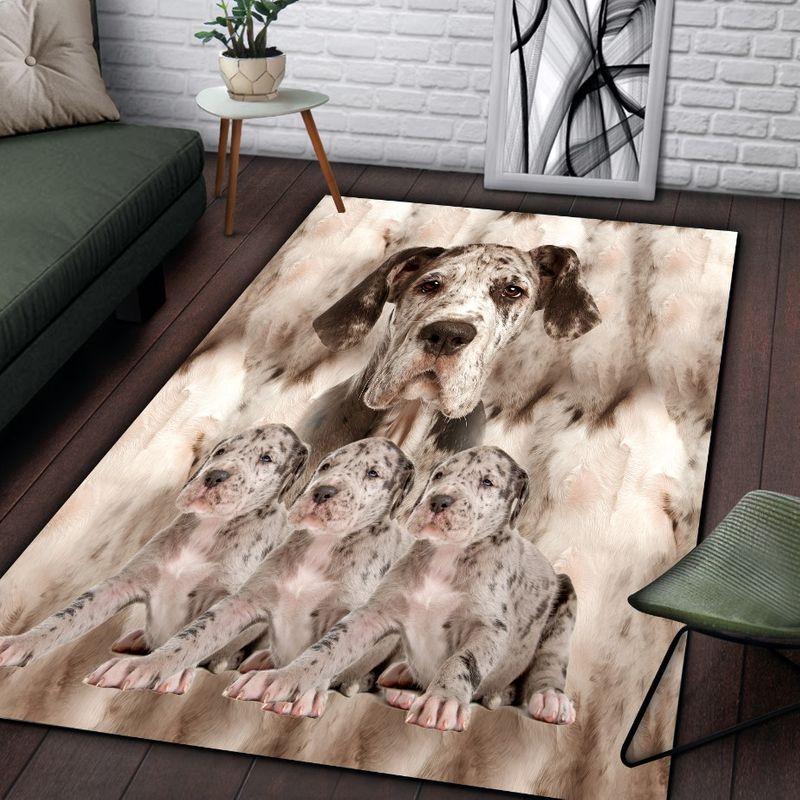Awesome Great Dane Rectangle Limited Edition Rug 8 Awesome Great Dane Rectangle Limited Edition Rug