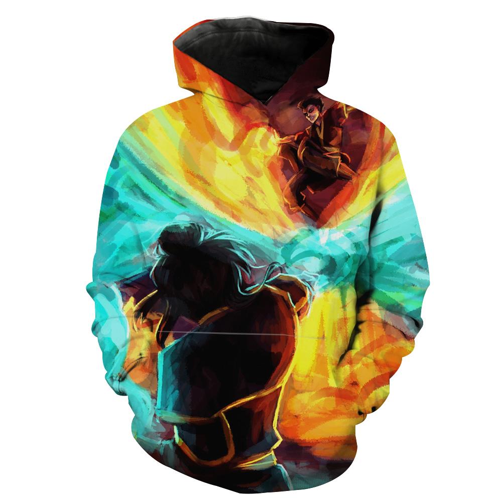 Azula Vs Zuko Epic Avatar The Last Airbender Hoodie 3D