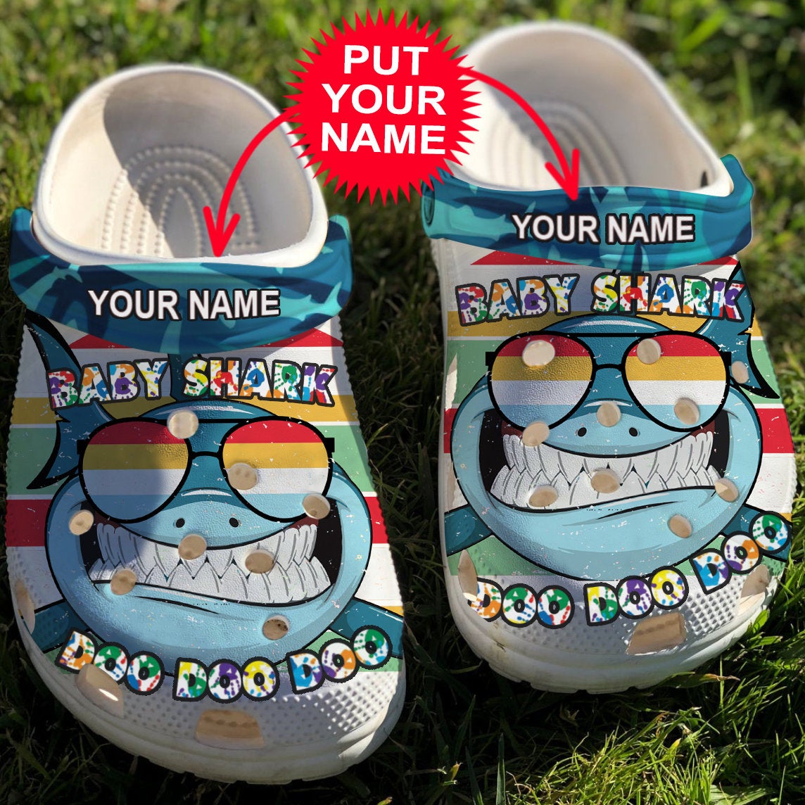 Baby Shark Do Crocs Clog Shoes