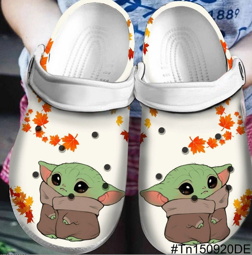 Baby Yoda Crocs Clog Shoes 2 Baby Yoda Crocs Clog Shoes