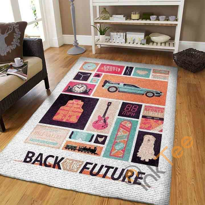 Back To The Future Area Rug 1 Back To The Future Area Rug