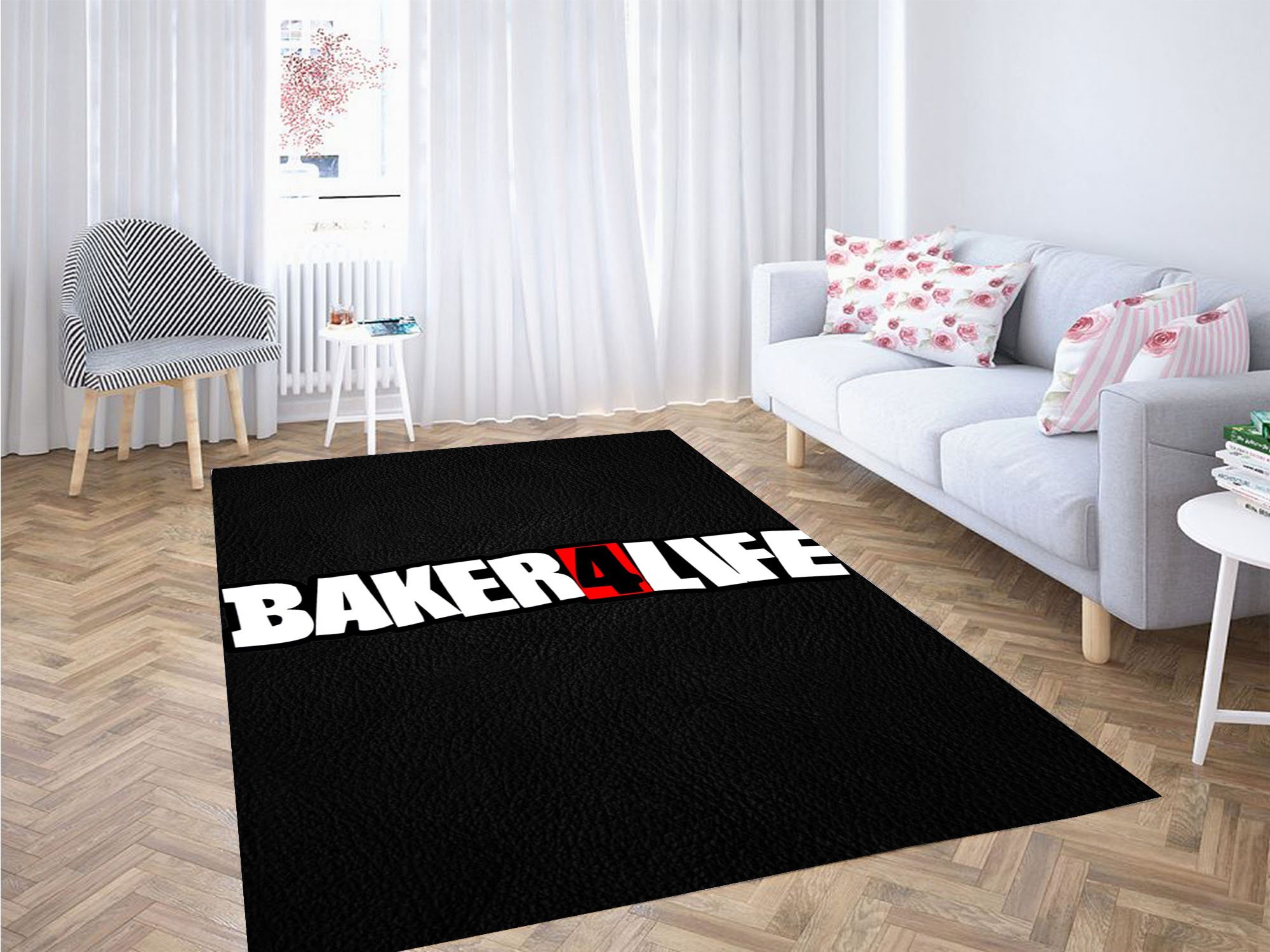 Baker For Live Skatewear Carpet Rug 1 Baker For Live Skatewear Carpet Rug