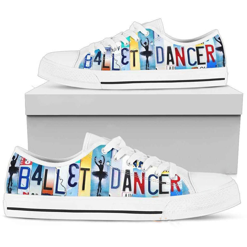 Ballet Dancer Low Top Shoes 1 Ballet Dancer Low Top Shoes