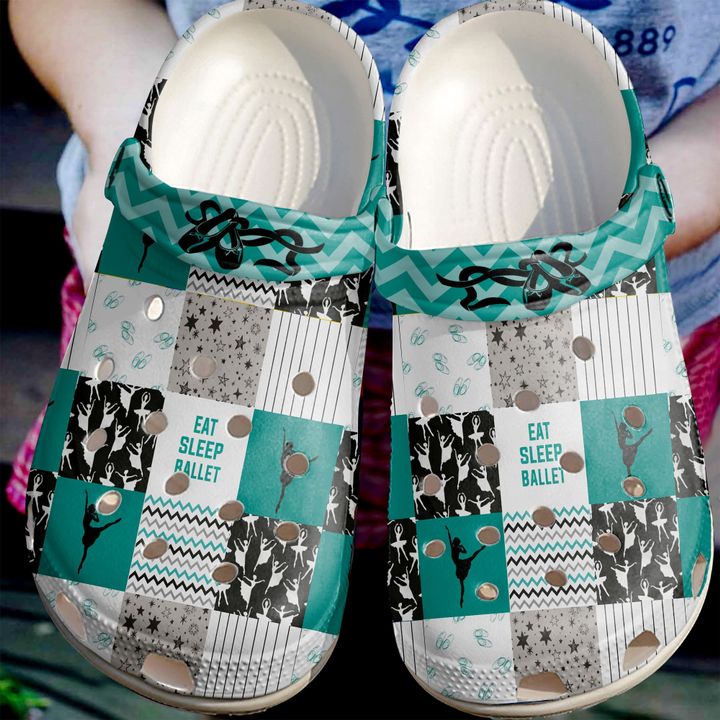 Ballet Eat Sleep Crocs Clog Shoes 2 Ballet Eat Sleep Crocs Clog Shoes