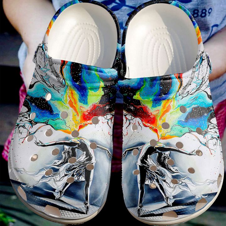 Ballet Passionate Girl Crocs Clog Shoes
