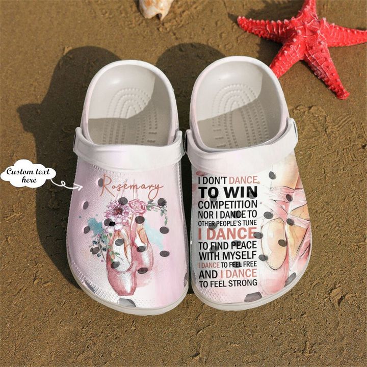 Ballet Personalized I Don't Dance Crocs Clog Shoes 13 Ballet Personalized I Don’t Dance Crocs Clog Shoes