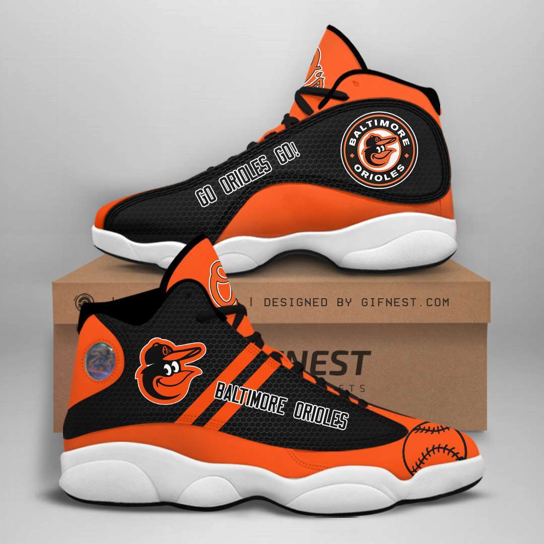 Baltimore Orioles Custom Air Jordan Shoes