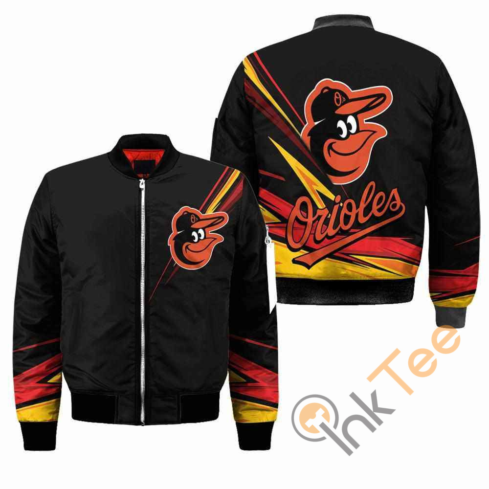 Baltimore Orioles MLB Black Apparel Best Christmas Gift For Fans Bomber Jacket 10 Baltimore Orioles MLB Black Apparel Best Christmas Gift For Fans Bomber Jacket