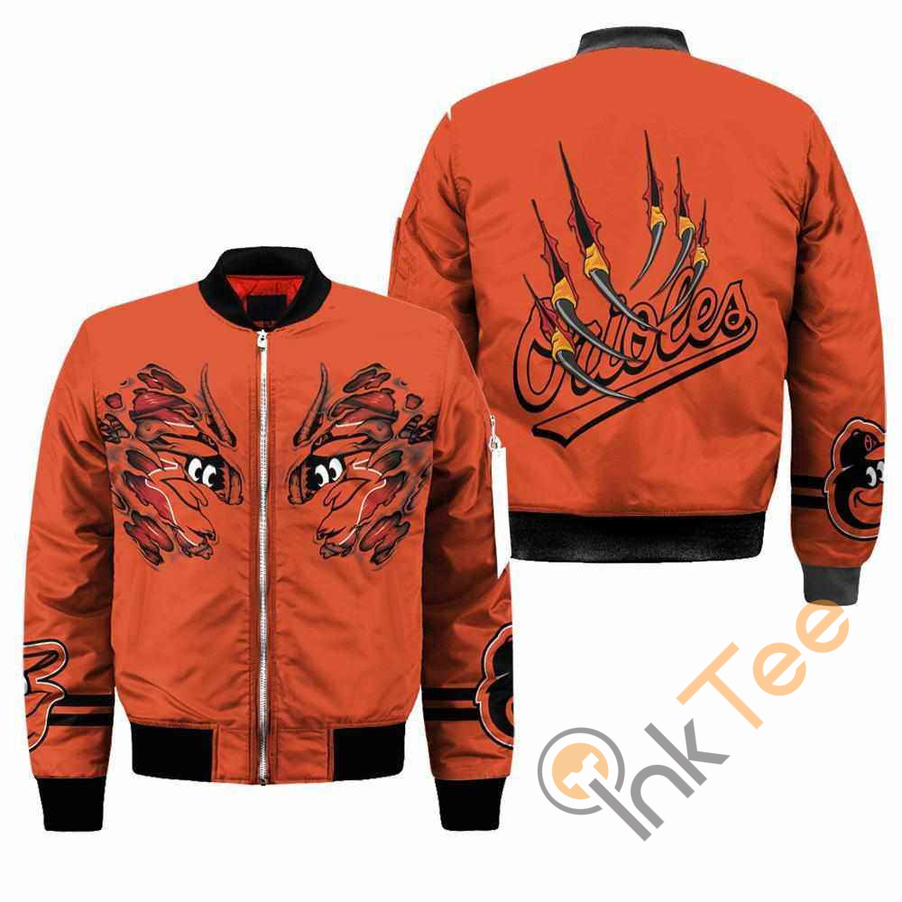 Baltimore Orioles MLB Claws Apparel Best Christmas Gift For Fans Bomber Jacket 10 Baltimore Orioles MLB Claws Apparel Best Christmas Gift For Fans Bomber Jacket