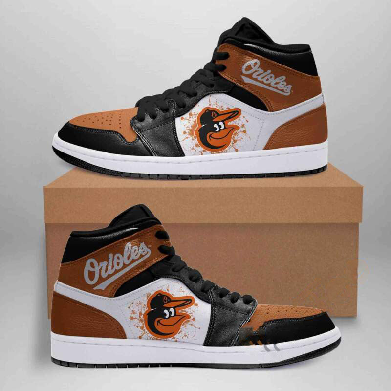 Baltimore Orioles Mlb Custom Air Jordan Shoes