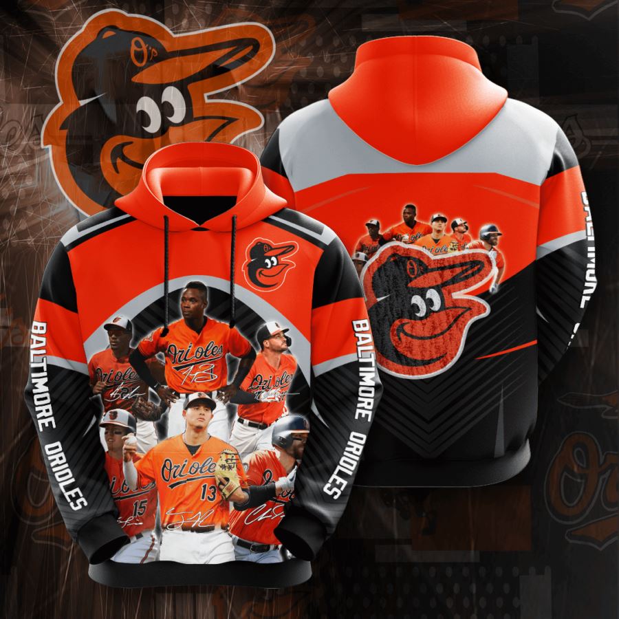 Baltimore Orioles Custom Hoodie 3D