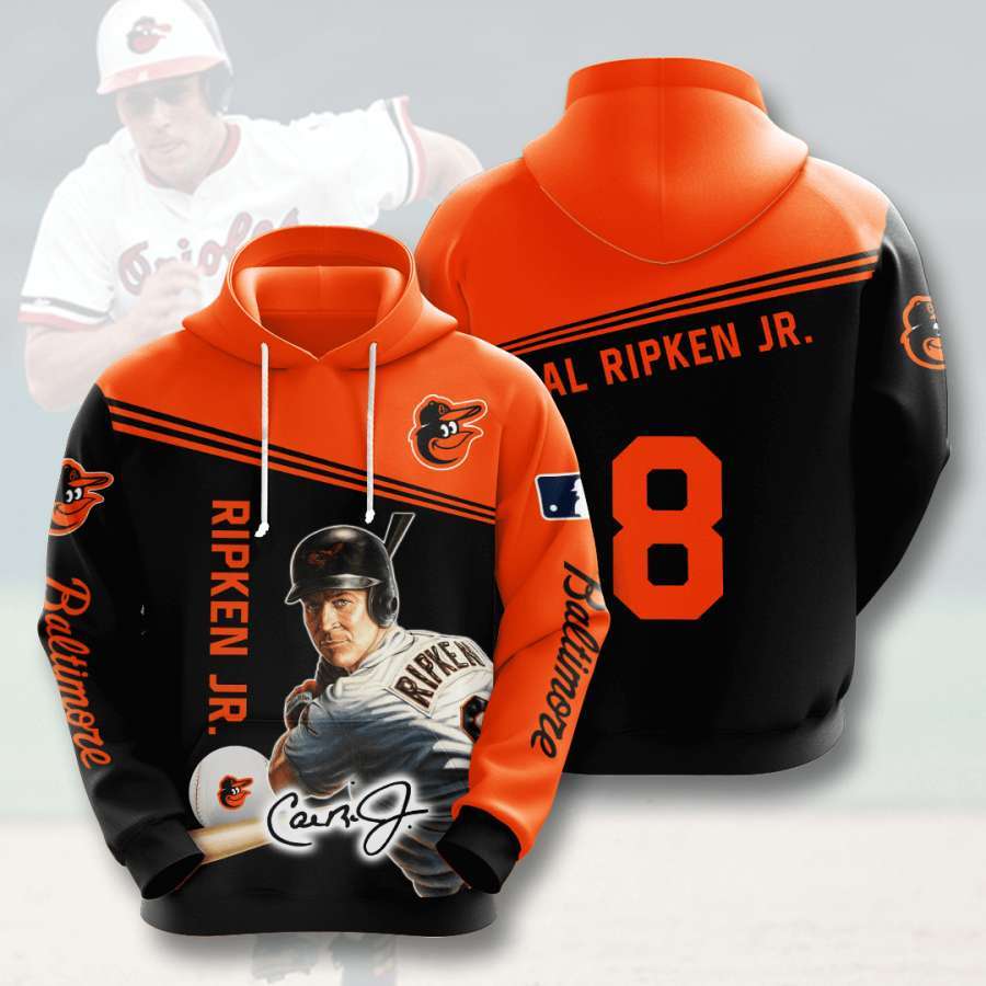 Baltimore Orioles Custom Hoodie 3D