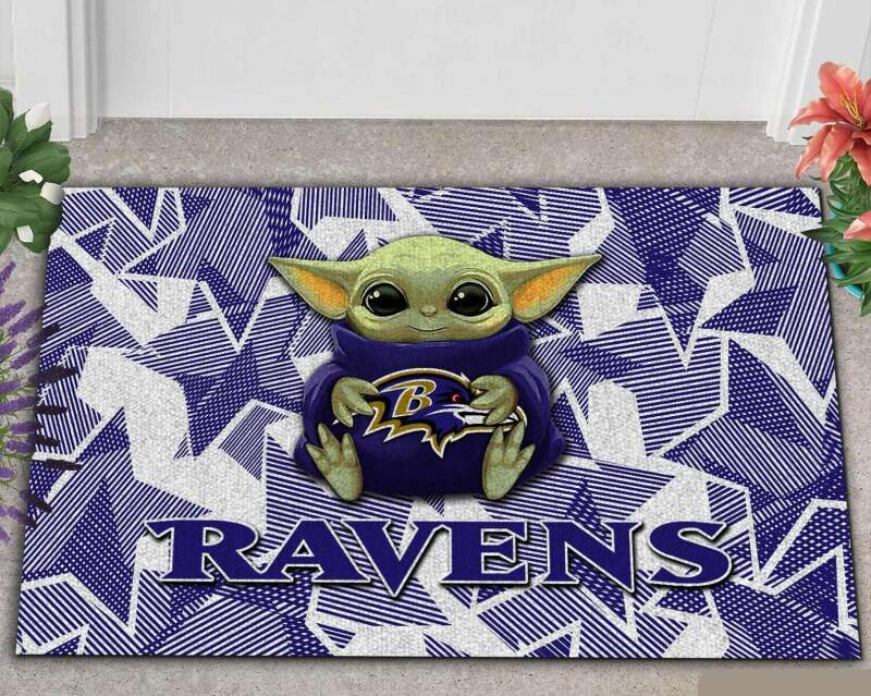 Baltimore Ravens NFL Fan Gift Doormat